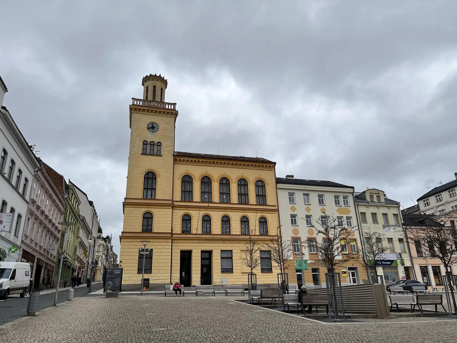 Budova knihovny Jablonec ve staré radnici